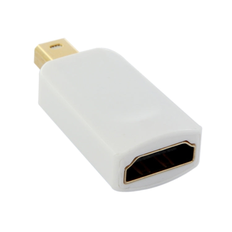 Mini DisplayPort Male to HDMI Female Adapter, Size: 4cm x 1.8cm x 0.7cm(White)