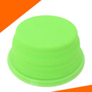 Portable Stretchable Silicon Food Feeder Dish Serving Bowl Water Container for Cat Dog Pet (Random Color Delivery)
