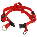 Fashionable LED Dog Shining Nylon Collar for Pet, Size: L(Red)