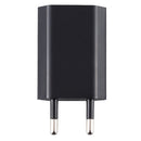 5V / 1A Single USB Port Charger Travel Charger, EU Plug(Black)