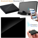 Wireless Bluetooth Music Receiver For iPhone 4 & 4S / (iPad 3) / iPad 2 / iPod / Any Bluetooth Device(Black)