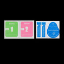 2 PCS 0.26mm 9H Surface Hardness 2.5D Explosion-proof Tempered Glass Screen Film for iPhone 4 & 4S