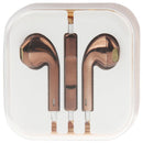 3.5mm Stereo Electroplating Wire Control Earphone for Android Phones / PC / MP3 Player / Laptops(Coffee)