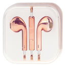 3.5mm Stereo Electroplating Wire Control Earphone for Android Phones / PC / MP3 Player / Laptops(Orange)