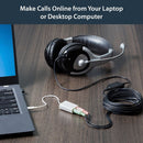 Stereo Audio Aux Cable 3.5mm Male to 2 Female Splitter Adapter, Compatible with Phones, Tablets, Headphones, MP3 Player, Car/Home Stereo & More(White)