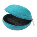 Grid Style Portable Carrying Bag Box for Headphone / Earphone