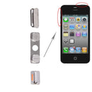 Original Lock Button Power Key Switch ON / OFF + Mute Switch Button Key + Volume Key for iPhone 4S