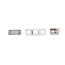 Original Lock Button Power Key Switch ON / OFF + Mute Switch Button Key + Volume Key for iPhone 4S