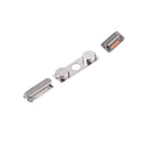 Original Lock Button Power Key Switch ON / OFF + Mute Switch Button Key + Volume Key for iPhone 4S