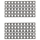 100 PCS Back Camera Sponge for iPhone 4S