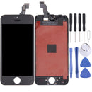 LCD Screen and Digitizer Full Assembly with Frame for iPhone 5C(Black)