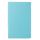 Litchi Texture 360 Degrees Rotation Leather Tablet Case with Holder for iPad Air / Air 2 / iPad 9.7 2017 / iPad 9.7 2018(Blue)