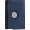 Litchi Texture 360 Degrees Rotation Leather Tablet Case with Holder for iPad Air / Air 2 / iPad 9.7 2017 / iPad 9.7 2018(Dark Blue)