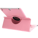 Litchi Texture 360 Degrees Rotation Leather Tablet Case with Holder for iPad Air / Air 2 / iPad 9.7 2017 / iPad 9.7 2018(Pink)
