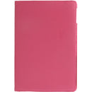 Litchi Texture 360 Degrees Rotation Leather Tablet Case with Holder for iPad Air / Air 2 / iPad 9.7 2017 / iPad 9.7 2018(Magenta)
