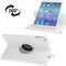 Litchi Texture 360 Degrees Rotation Leather Tablet Case with Holder for iPad Air / Air 2 / iPad 9.7 2017 / iPad 9.7 2018(White)