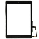 Controller Button + Home Key Button PCB Membrane Flex Cable + Touch Panel Installation Adhesive, Touch Panel for iPad Air / iPad 5(Black)