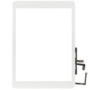 Controller Button + Home Key Button PCB Membrane Flex Cable + Touch Panel Installation Adhesive, Touch Panel for iPad Air / iPad 5(White)
