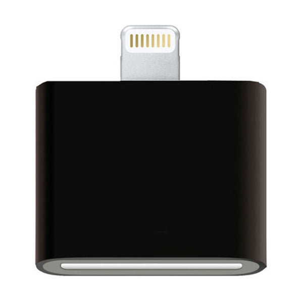 30 Pin Female to Male Adapter for iPhone 6 & 6 Plus, iPhone 5 & 5C & 5S, iPad Air / mini 2 Retina, iPod touch 5(Black)