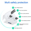 5V / 1A (UK Plug) USB Charger Adapter For iPhone, Galaxy, Huawei, Xiaomi, LG, HTC and Other Smart Phones, Rechargeable Devices(White)