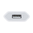High Quality 5V / 1A EU Plug USB Charger Adapter For iPhone, Galaxy, Huawei, Xiaomi, LG, HTC and Other Smart Phones, Rechargeable Devices(White)