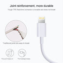 3m USB Sync Data & Charging Cable, For iPhone 7 & 7 Plus, iPhone 6 & 6 Plus, iPhone 5 & 5S & 5C, Compatible with up to iOS 11.02(White)