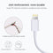 3m USB Sync Data & Charging Cable, For iPhone 7 & 7 Plus, iPhone 6 & 6 Plus, iPhone 5 & 5S & 5C, Compatible with up to iOS 11.02(White)