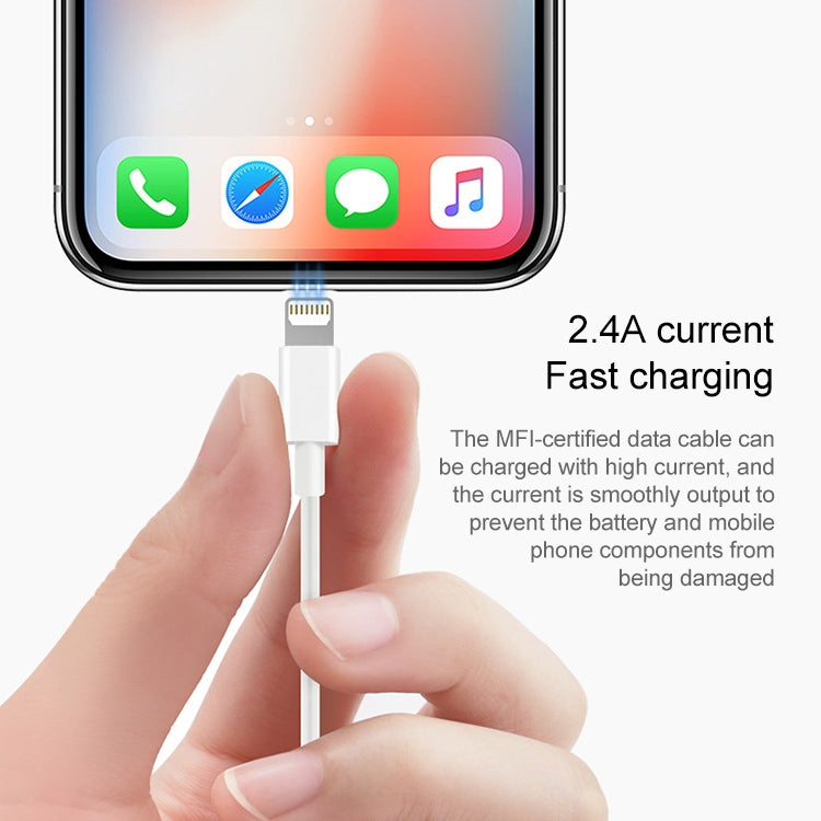 3m USB Sync Data & Charging Cable, For iPhone 7 & 7 Plus, iPhone 6 & 6 Plus, iPhone 5 & 5S & 5C, Compatible with up to iOS 11.02(White)
