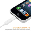 Micro 5 Pin USB to Charge & Data Transfer Adapter, Suitable for iPhone 6 & 6 Plus, iPhone 5 / iPod touch 5 / iPad mini / mini 2 Retina / iPad 4(White)