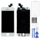 LCD Screen and Digitizer Full Assembly with Frame for iPhone 5(White)