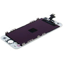 LCD Screen and Digitizer Full Assembly with Frame for iPhone 5(White)