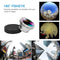 3 in 1 Photo Lens Kits (180 Degree Fisheye Lens + Super Wide Lens + Macro Lens), For iPhone, Galaxy, Sony, Lenovo, HTC, Huawei, Google, LG, Xiaomi, other Smartphones(Silver)