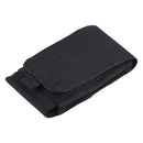 Army Combat Travel Utility Hook and Loop Fastener Belt Pouch Bum Bag Mobile Phone Money(Black)