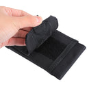 Army Combat Travel Utility Hook and Loop Fastener Belt Pouch Bum Bag Mobile Phone Money(Black)