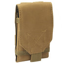 Army Combat Travel Utility Hook and Loop Fastener Belt Pouch Bum Bag Mobile Phone Money(Coffee)