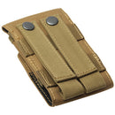 Army Combat Travel Utility Hook and Loop Fastener Belt Pouch Bum Bag Mobile Phone Money(Coffee)