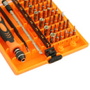 JAKEMY JM-8128 Magnetic Interchangeable 45 in 1 Multipurpose Precision Screwdriver Set Repair Tools for iPhone / iPad / PC