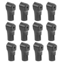 12 PCS 5.0mm Black ABS Display Hook / Security Lock Hook