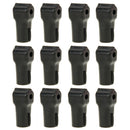 12 PCS 6.0mm Black ABS Display Hook / Security Lock Hook