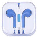 EarPods Wired Headphones Earbuds with Wired Control & Mic(Blue)