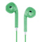 EarPods Wired Headphones Earbuds with Wired Control & Mic(Green)