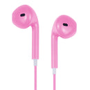 EarPods Wired Headphones Earbuds with Wired Control & Mic(Magenta)