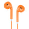 EarPods Wired Headphones Earbuds with Wired Control & Mic(Orange)