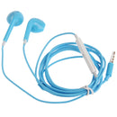 Wired EarPods 3.5mm in-Ear Earphones with Mic & Volume Control for Phones, MP3, Laptop, Computers(Blue)