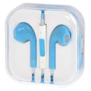 Wired EarPods 3.5mm in-Ear Earphones with Mic & Volume Control for Phones, MP3, Laptop, Computers(Blue)