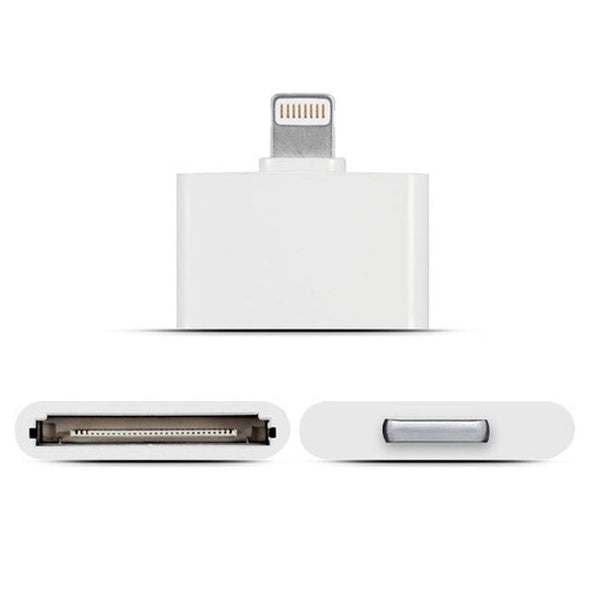 Colorful Series 8 Pin Male to 30 Pin Female Adapter, For iPhone 6 & 6 Plus, iPhone 5, iPad mini / mini 2 Retina, iTouch 5(White)