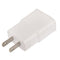 Charger Sync Cable + US Plug Travel Charger for iPad, iPhone, Galaxy, Huawei, Xiaomi, LG, HTC and Other Smart Phones, Rechargeable Devices(White)