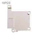 10 PCS Original LCD Assembly Flex Connector Metal Bracket for iPhone 5S(Grey)
