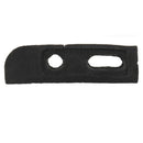 10 PCS for iPhone 5S Original Earpiece Dust Mesh Screen with Rubber Attached(Black)