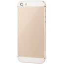 Full Housing Alloy Back Cover with Mute Button + Power Button + Volume Button + Nano SIM Card Tray for iPhone 5S (Light Gold)